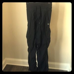 Black lulu lemon dance studio pants